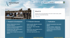 Desktop Screenshot of adventiumlabs.com